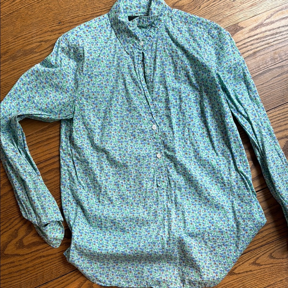 JCrew quarter button down